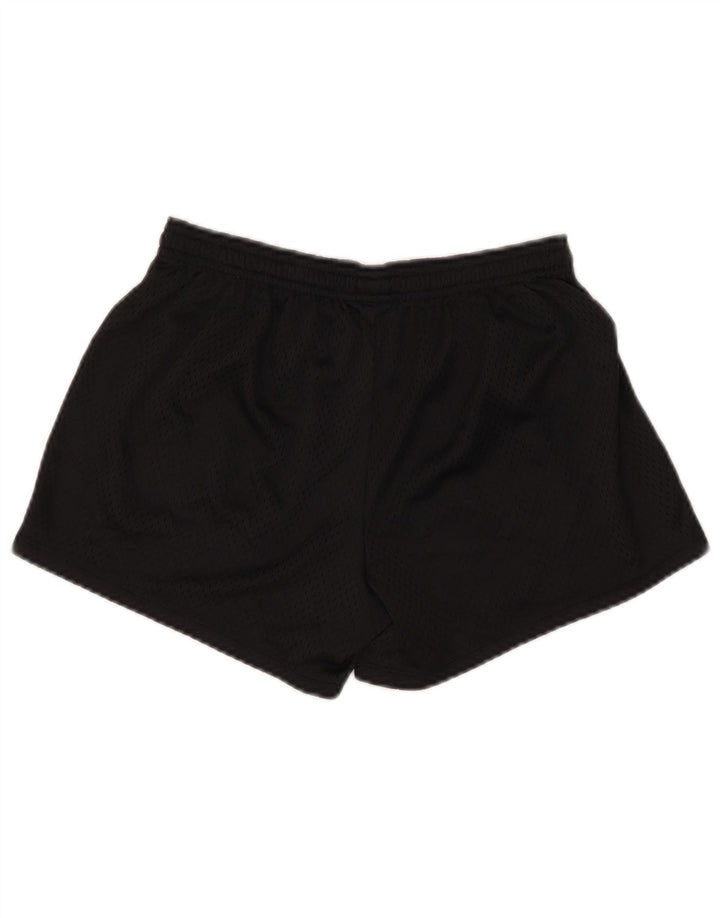 Champion Womens Sports Shorts UK 12 Medium Black