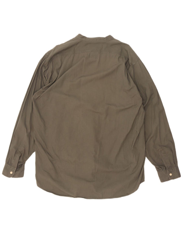 Rifle Herreskjorte XL Khaki Bomuld