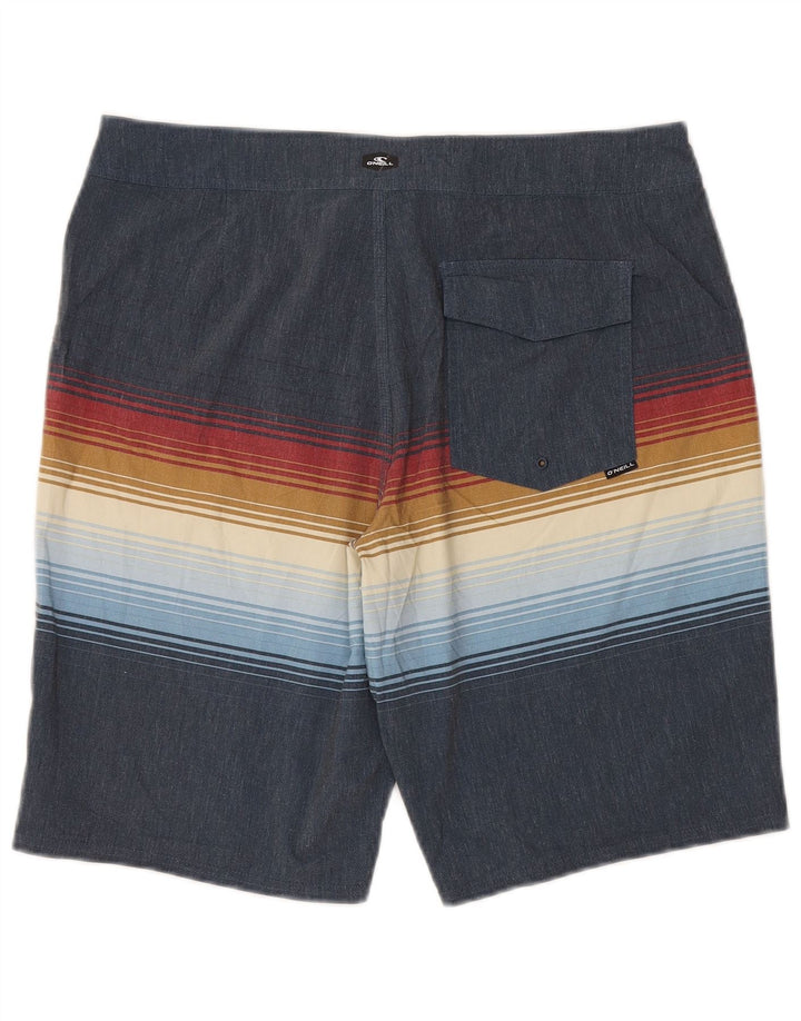 O'NEILL Badeshorts til mænd mellem marineblå stribet polyester