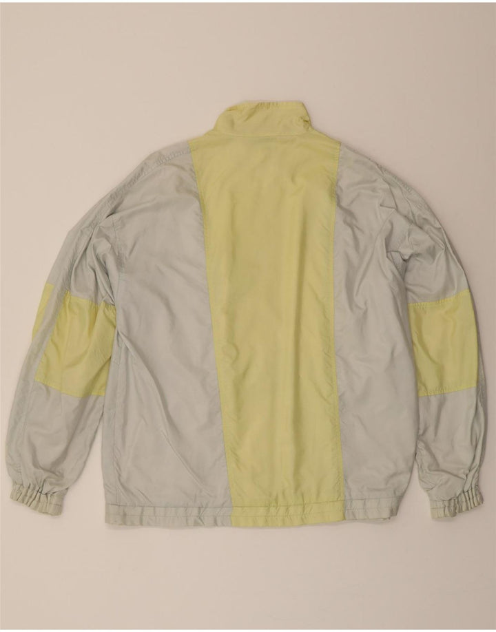 PUMA Mens Tracksuit Top Jacket IT 52 Large Yellow Colourblock Polyester Vintage Puma and Second-Hand Puma from Messina Hembry 