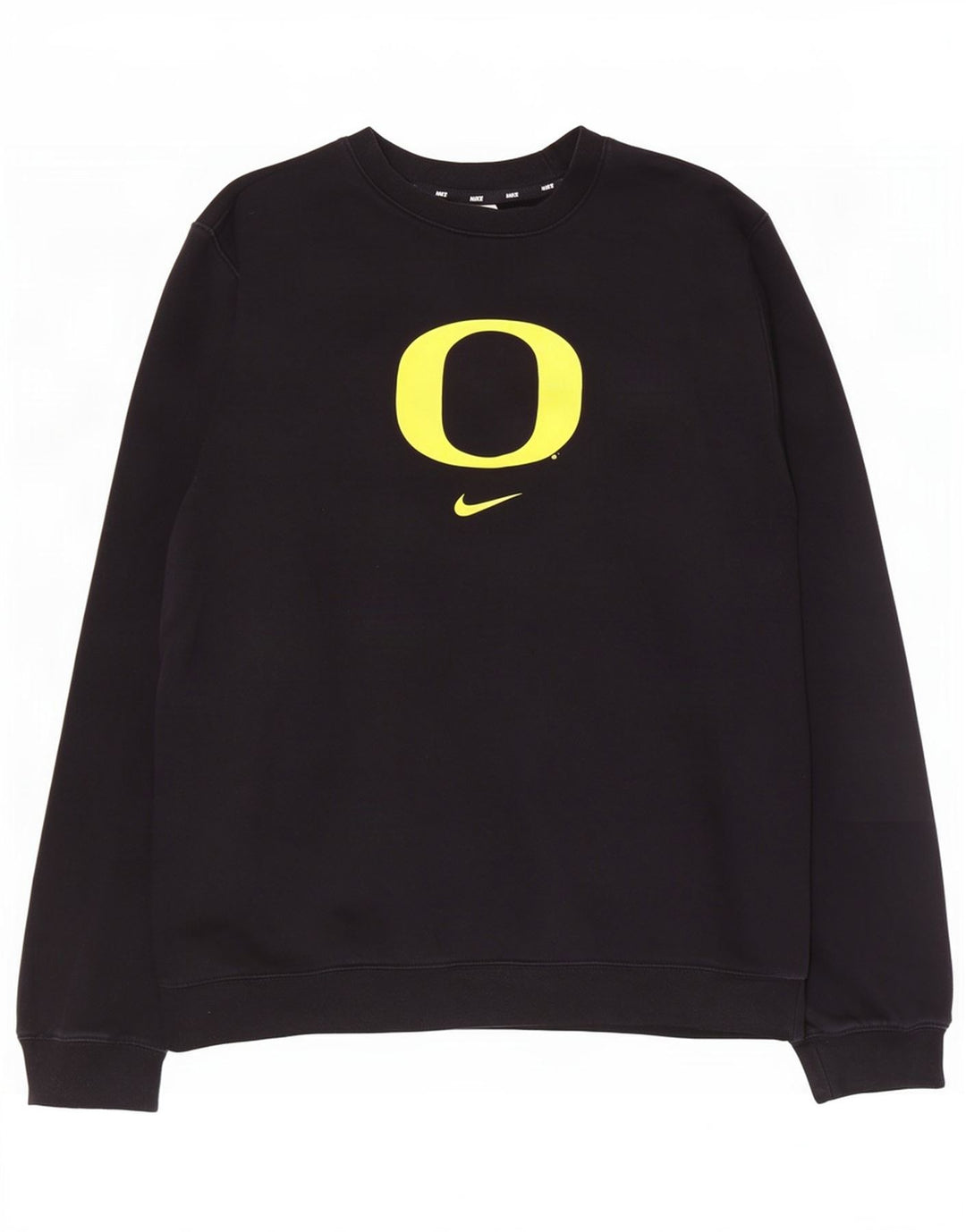 Nike Herre Oregon Ducks Grafisk Sweatshirt Jumper Stor Sort Bomuld