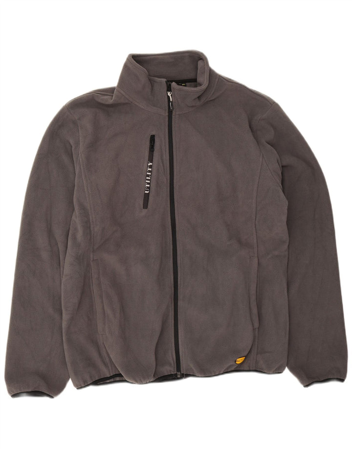 Diadora Herre Fleecejakke UK 46 3XL Grå Polyester