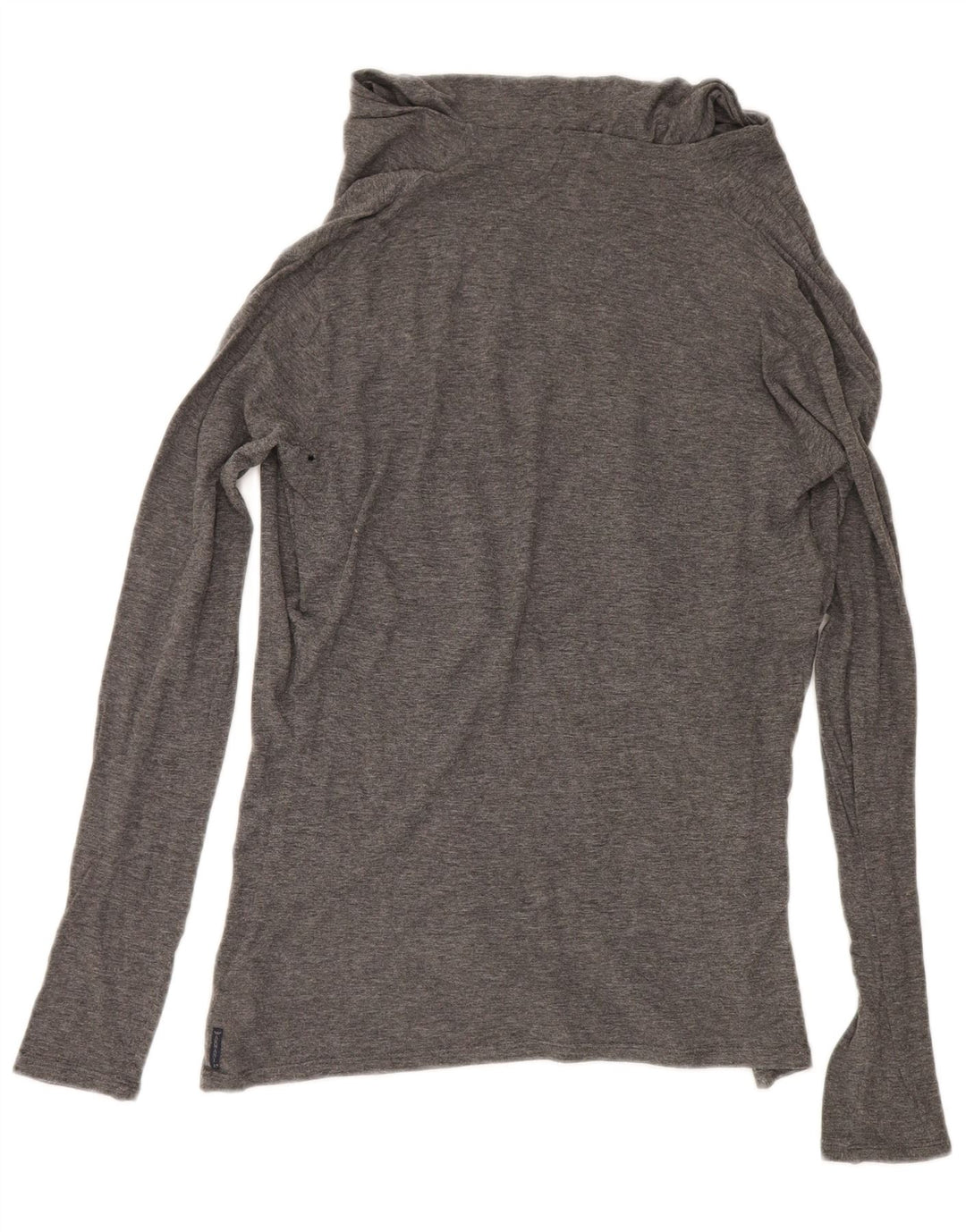 Armani Jeans Dame Top Langærmet EU 44 XL Grå Bomuld
