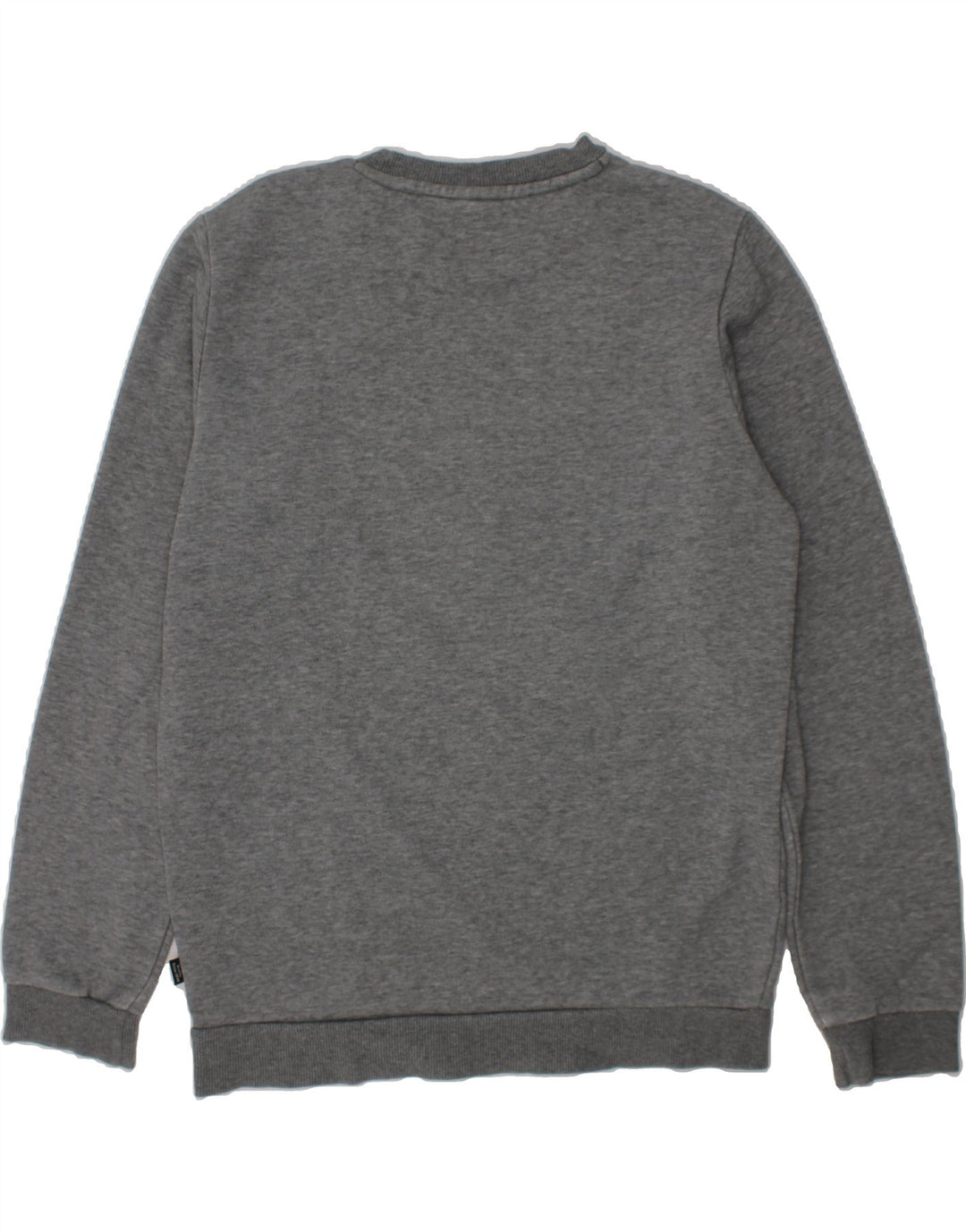 PUMA Boys Graphic Sweatshirt Jumper 13-14 Years Grey Cotton Vintage Puma and Second-Hand Puma from Messina Hembry 