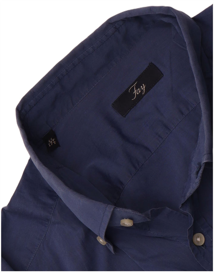 Fay Herreskjorte Str. 44 17 1/2 XL Blå