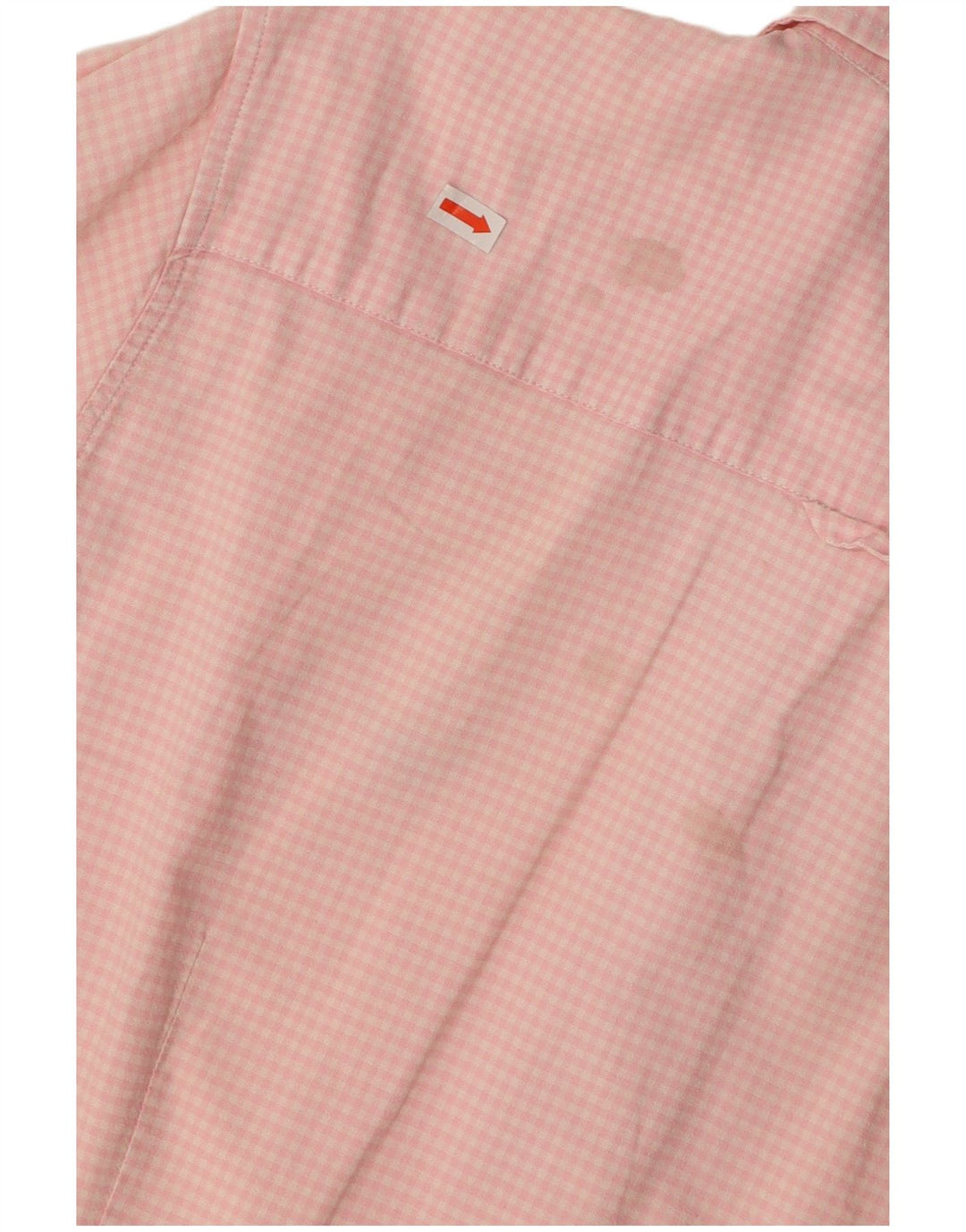 GANT kortærmet skjorte til kvinder UK 20 Large Pink Gingham