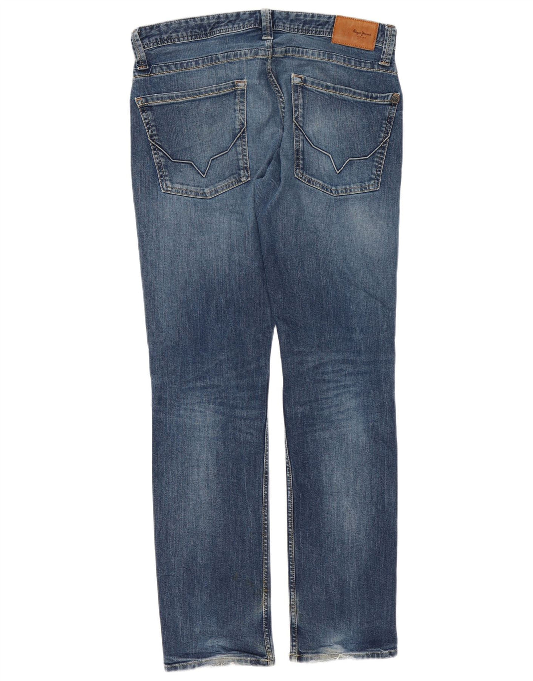 PEPE Jeans Herre Slim Jeans W34 L34 Blå Bomuld