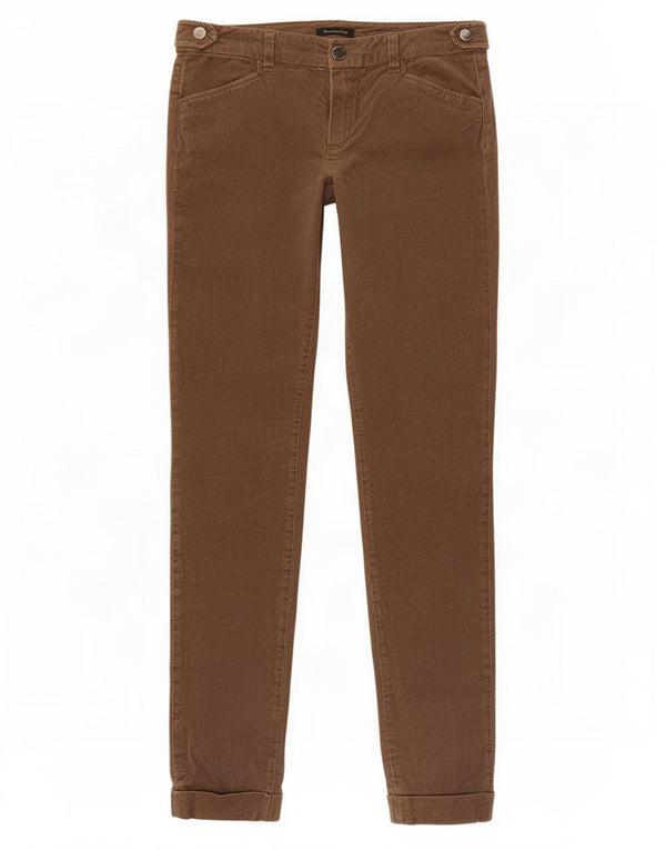Massimo Dutti Chinobukser til kvinder EU 36 XS W26 L29 Brun sildeben