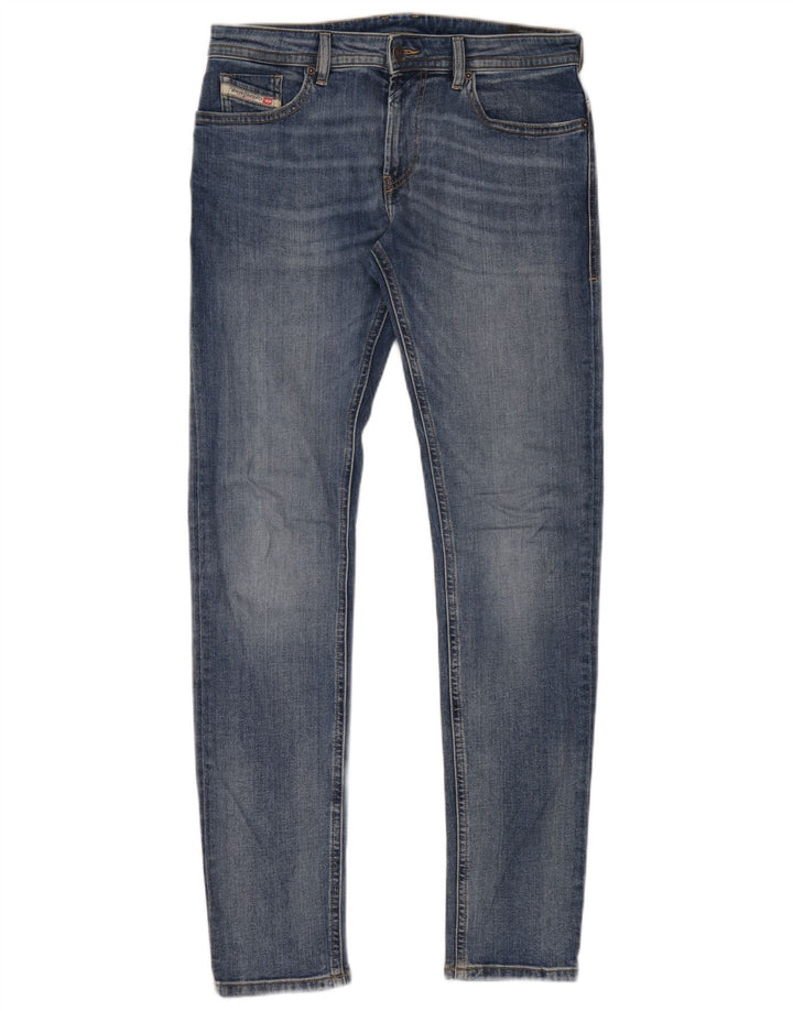 Diesel Herre Thommer Slim Jeans W31 L34 Blå Bomuld