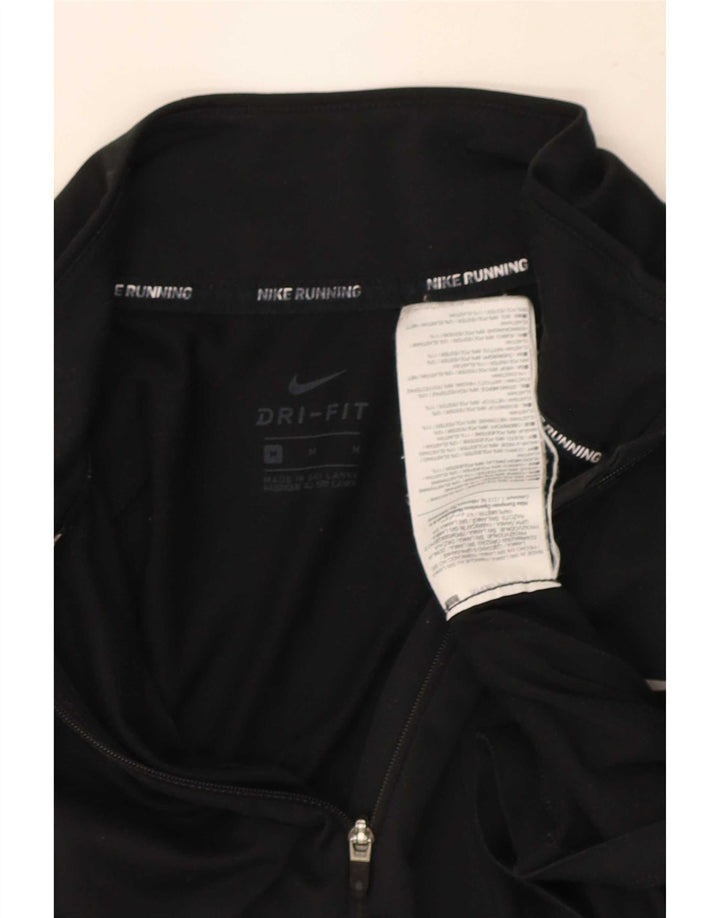 Nike Dame Dri Fit Oversized Pullover Træningsdragt Top UK 14 Medium Sort