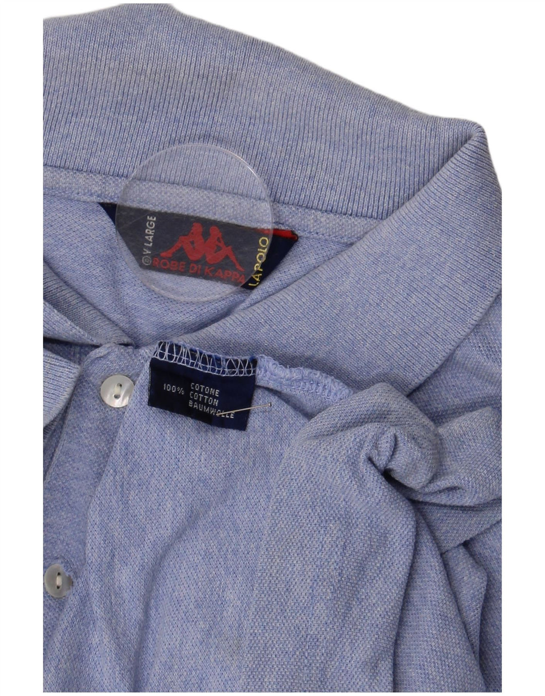Kappa herre polo skjorte stor blå bomuld