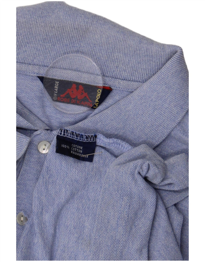 Kappa herre polo skjorte stor blå bomuld