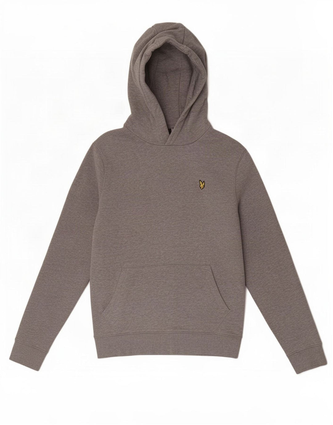 Lyle & Scott Hættetrøje til mænd, lille grå bomuld