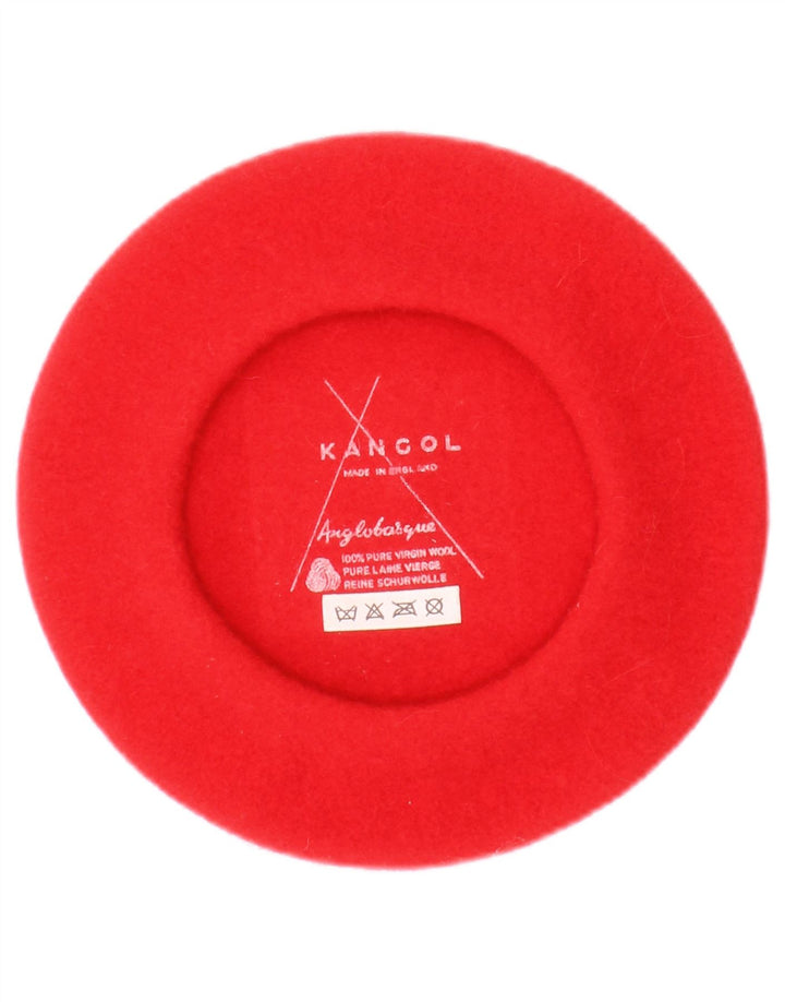Kangol Dame Baskerhat One Size Red Virgin Wool