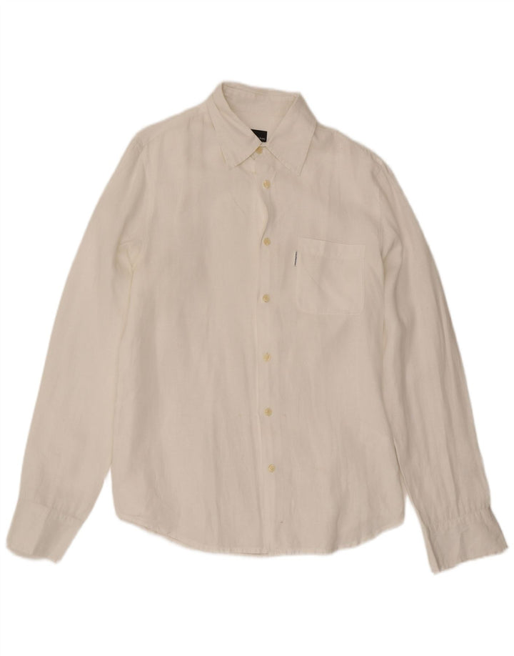 Calvin Klein Jeans Herreskjorte Medium White Linen