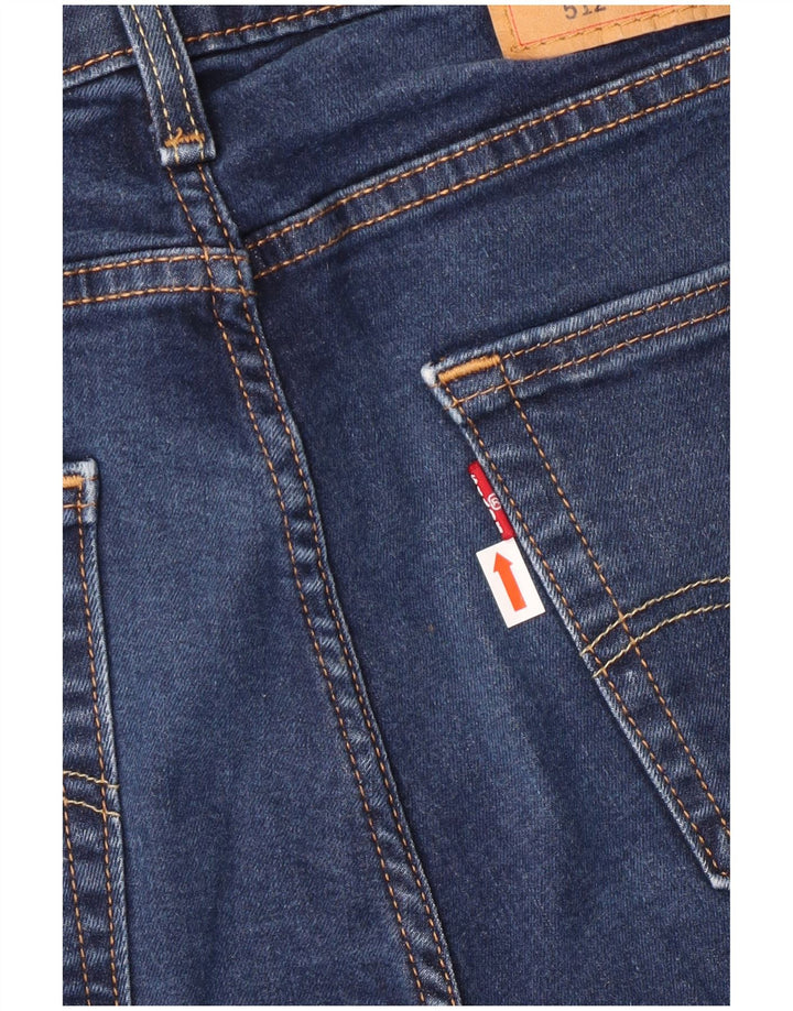 Levi's Herre 512 Slim Tapered Jeans W32 L31 Blå Bomuld