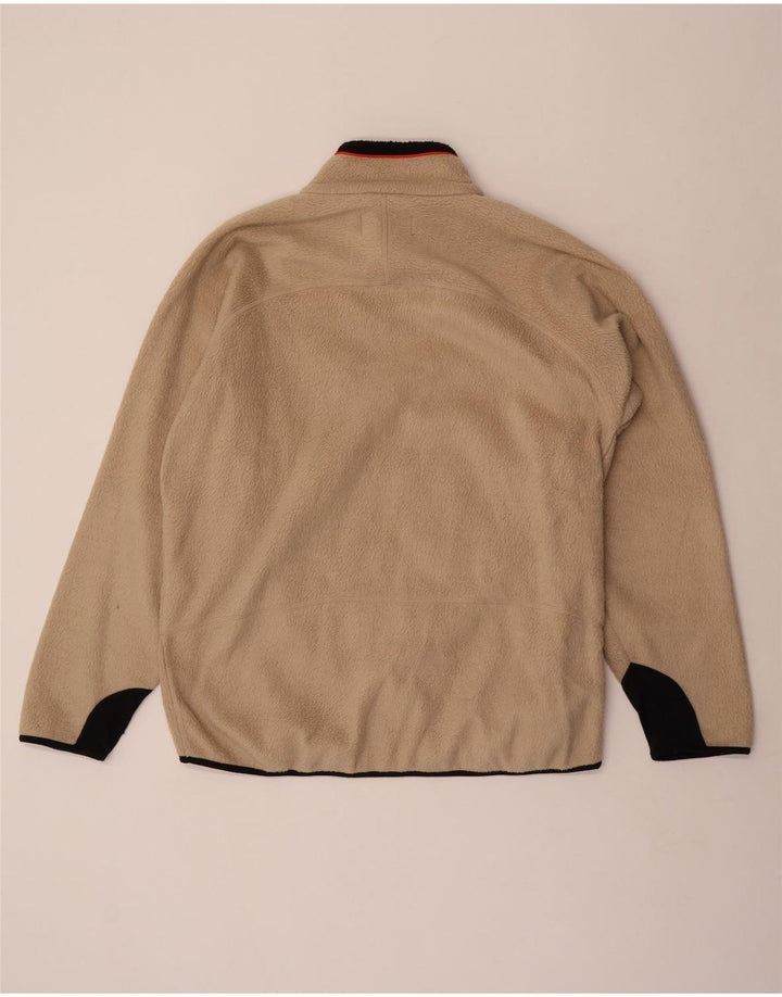 Fila Herre Fleecejakke UK 44 2XL Beige Polyester