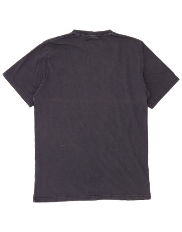 Animal Herre grafisk T-shirt Top Medium Marineblå Bomuld