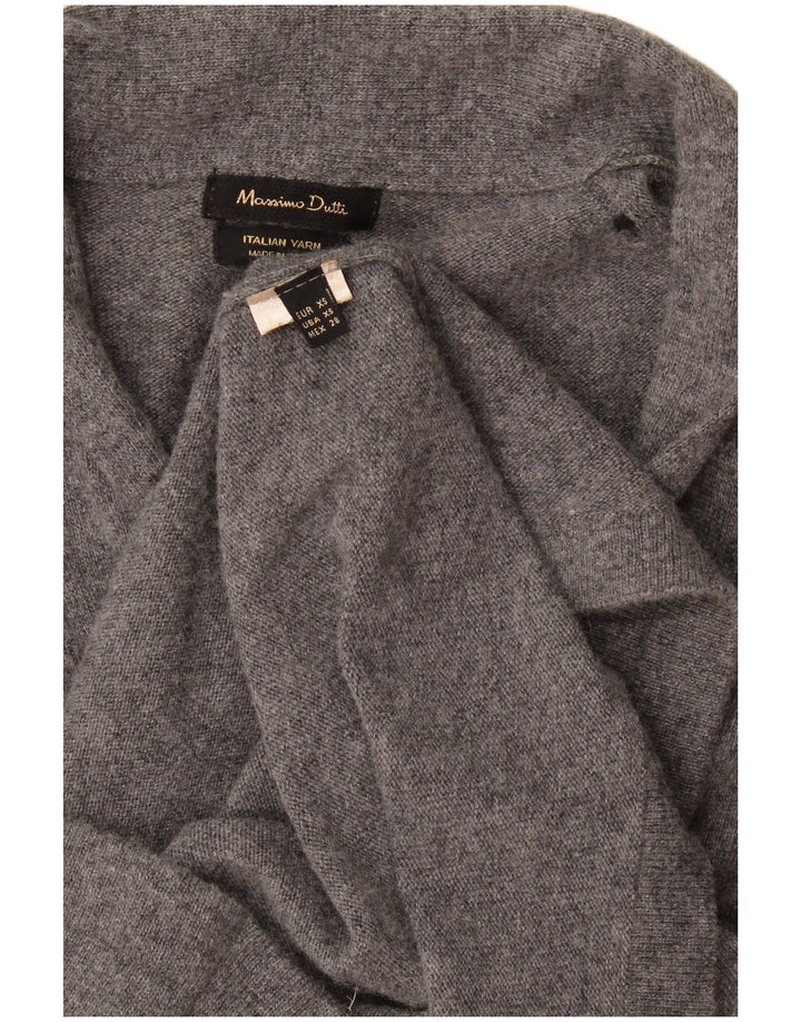 Massimo Dutti Dame Jumper Kjole UK 6 XS Grå