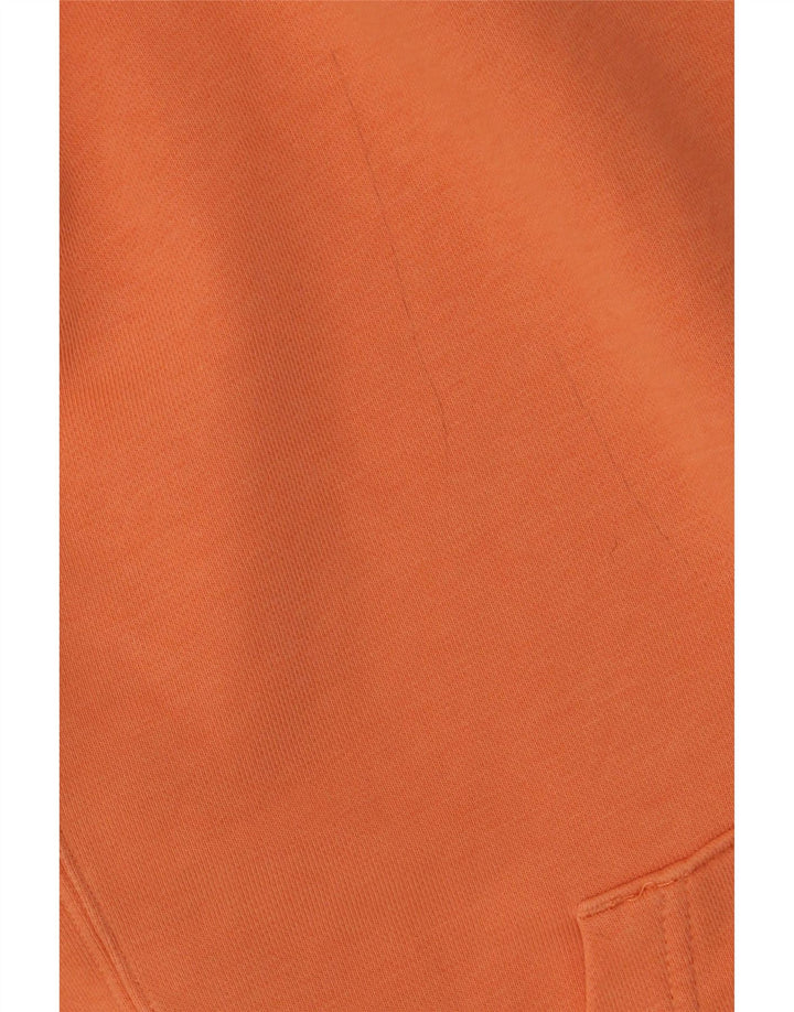 NIKE Hættetrøje til mænd XS Orange Bomuld