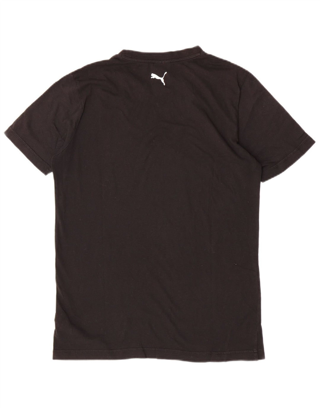 Puma Herre grafisk T-shirt top lille sort bomuld