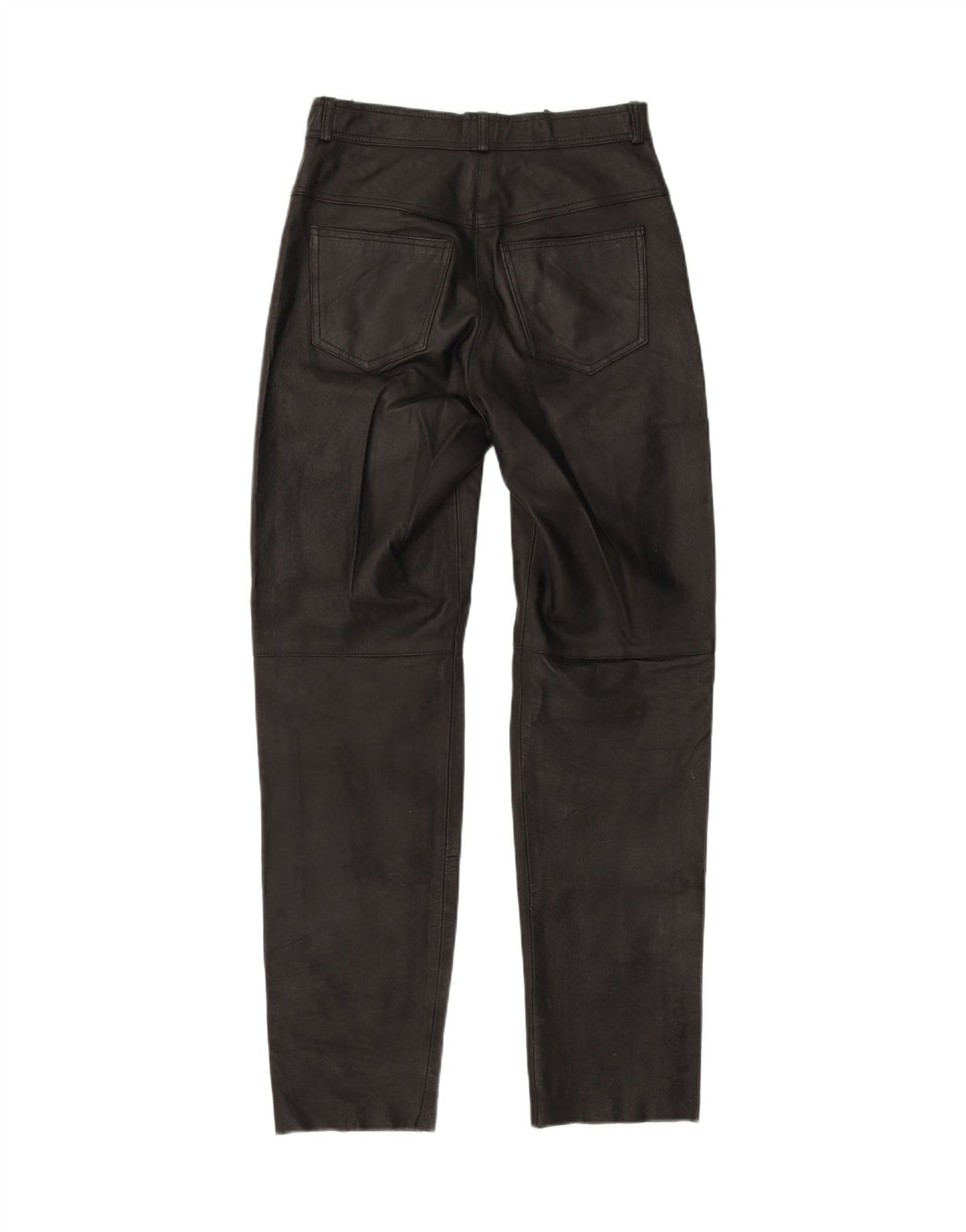 Mens Leather Trousers IT 44 XS W27 L31 Vintage Front Line and Second-Hand Front Line from Messina Hembry 