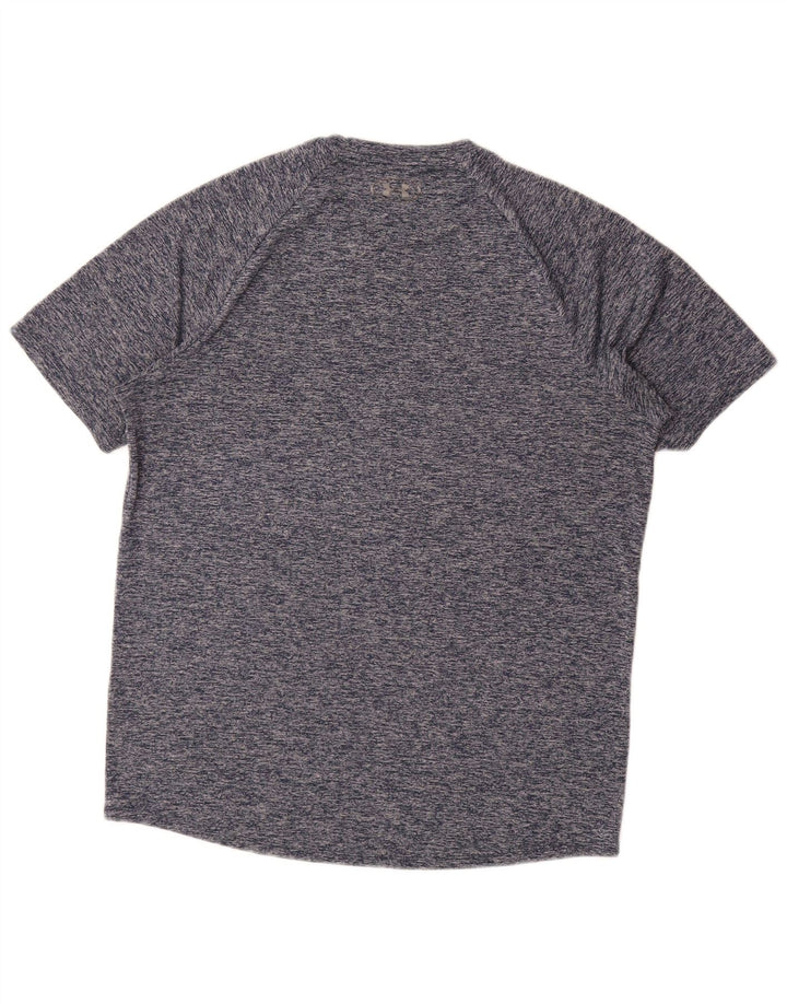 Under Armour Herre T-shirt Top Medium Navy Blue Flecked