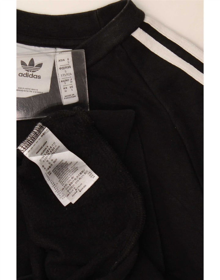 Adidas Sweatshirt til mænd, lille sort bomuld