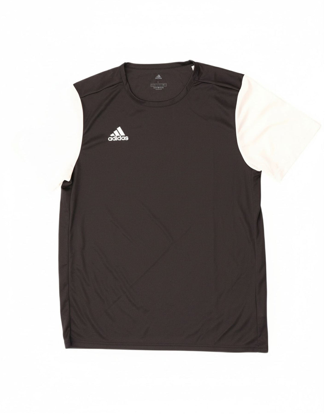Adidas Herre Aeroready T-Shirt Top Stor Sort Colourblock Polyester