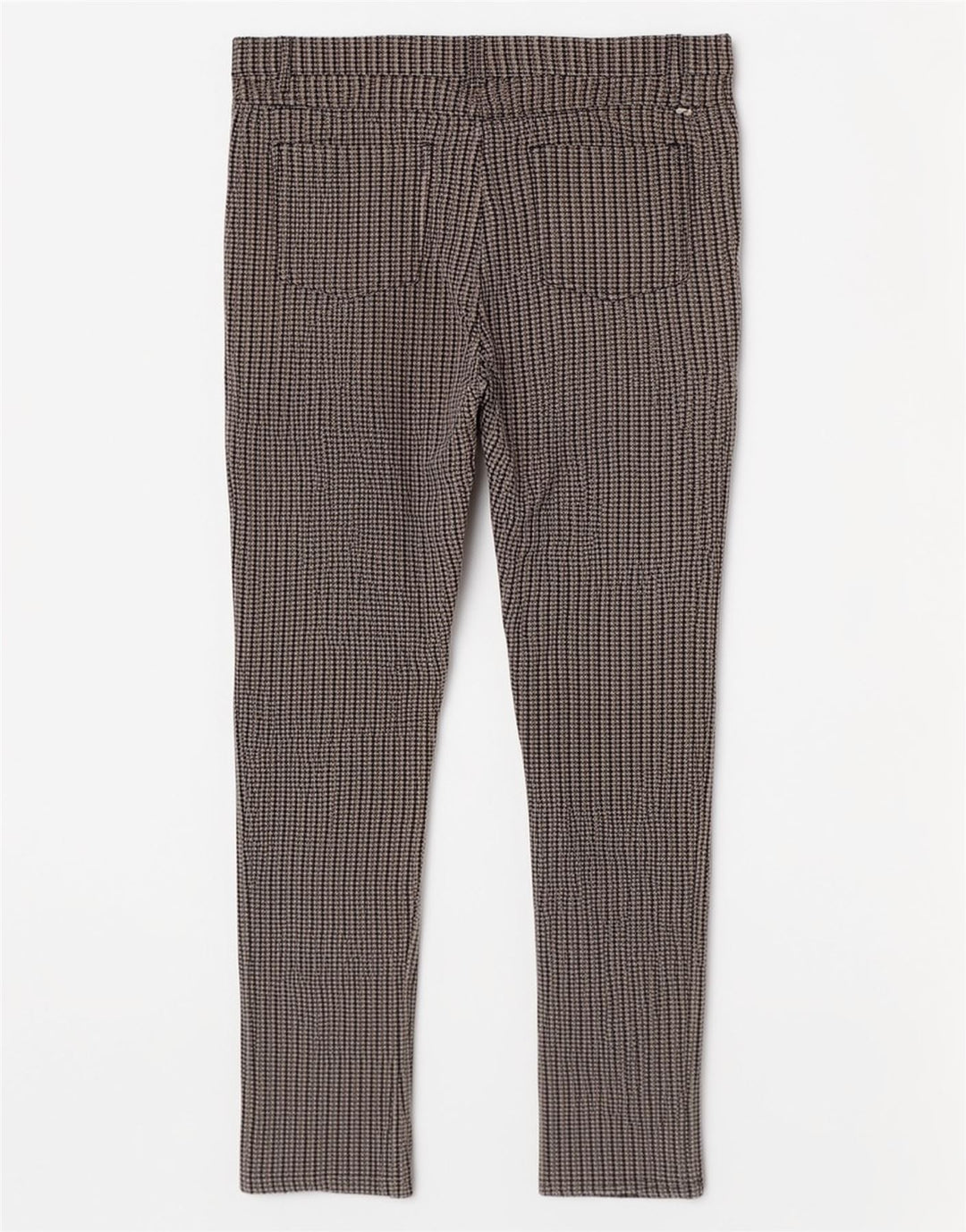 Ellesse Dame Slim Casual Bukser Medium W30 L28 Grå Houndstooth Viscose