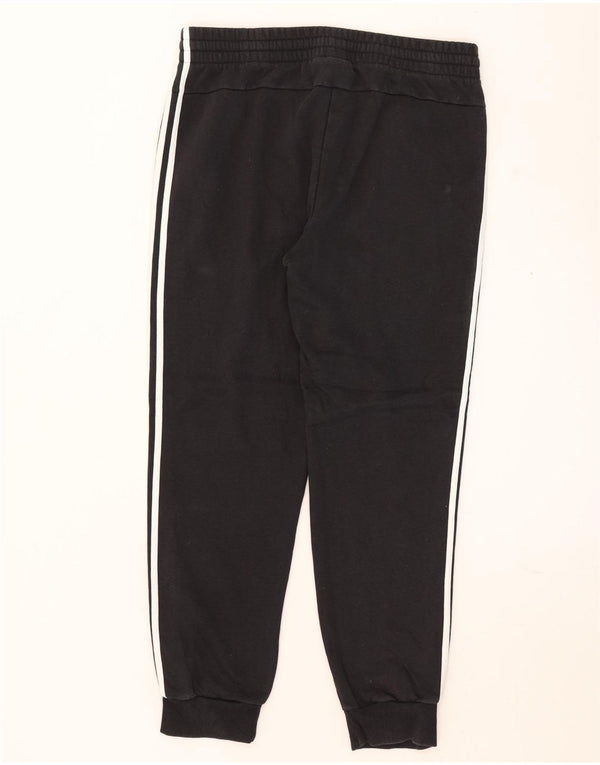 Adidas Mens Tracksuit Trousers Joggers XL Black Cotton