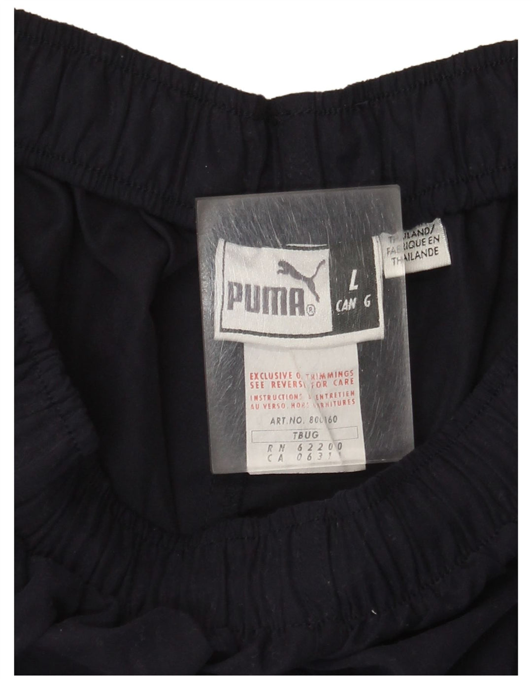 Puma Herre træningsdragt Bukser Large Navy Blue Polyester