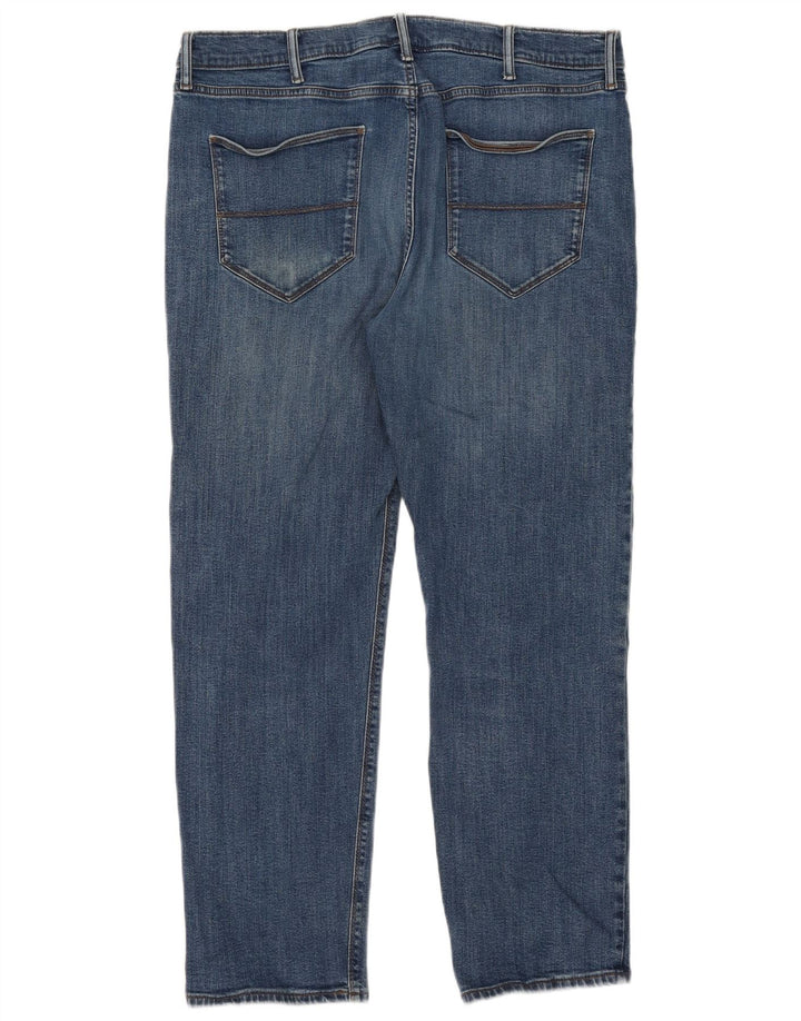 Marks & Spencer Straight Jeans til mænd W40 L29 Blå Bomuld