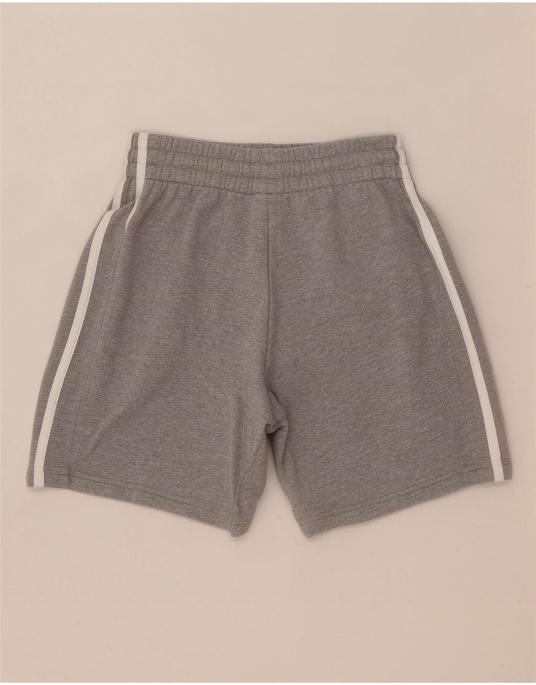Adidas Sportsshorts til mænd, små grå flækkede bomuld