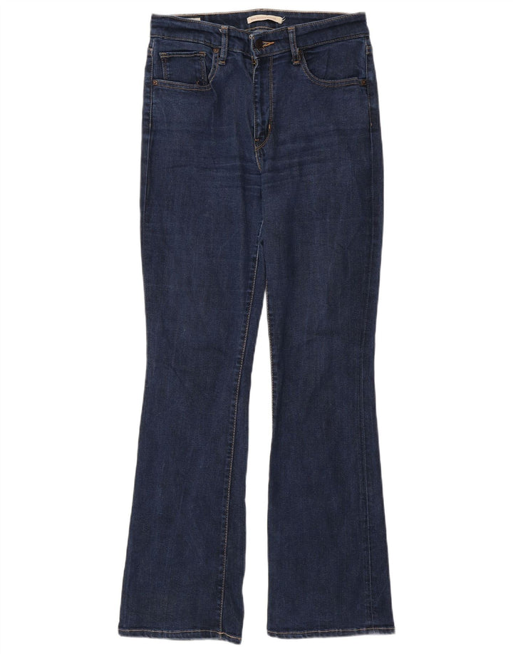 Levi's Dame 725 High Rise Bootcut Jeans W29 L32 Navy Blue Lyocell