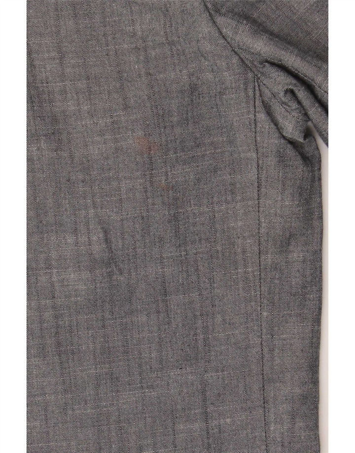 Gap Dame 2 Button Blazer Jacket UK 18 XL Blå Bomuld