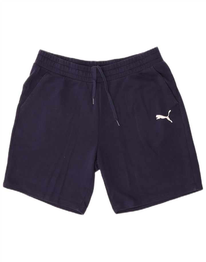 Puma Herre Sportshorts XL Marineblå Bomuld