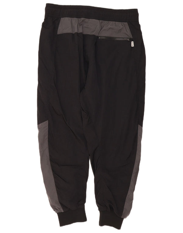 Nike Herre grafisk træningsdragt Bukser Joggers Large Sort Colourblock Nylon