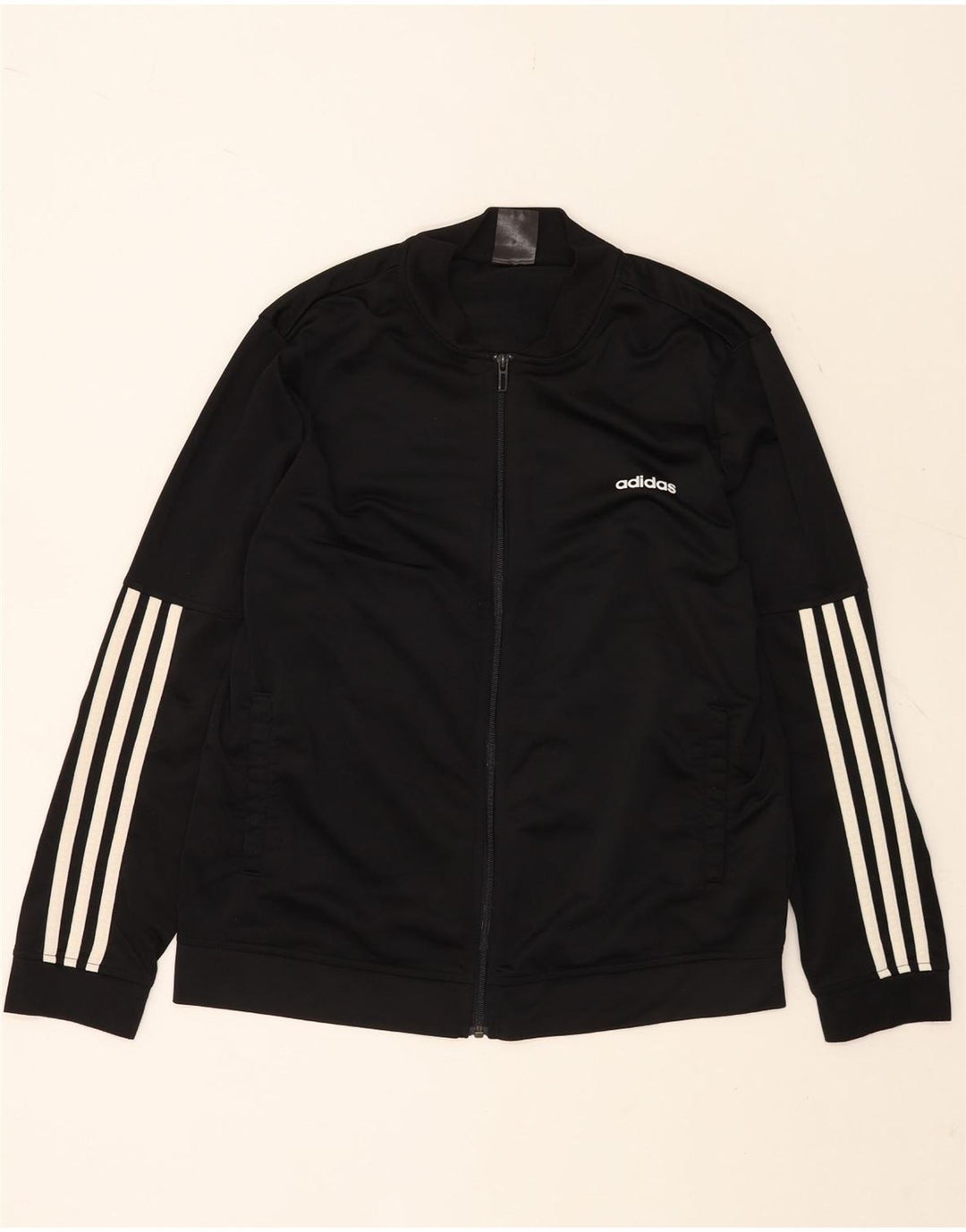 ADIDAS træningsdragt topjakke til kvinder UK 20/22 XL sort polyester