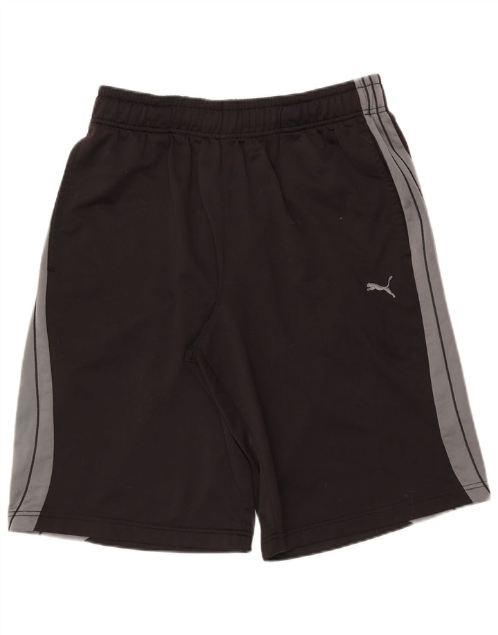 Puma Sportshorts til mænd Large Black Colourblock Polyester