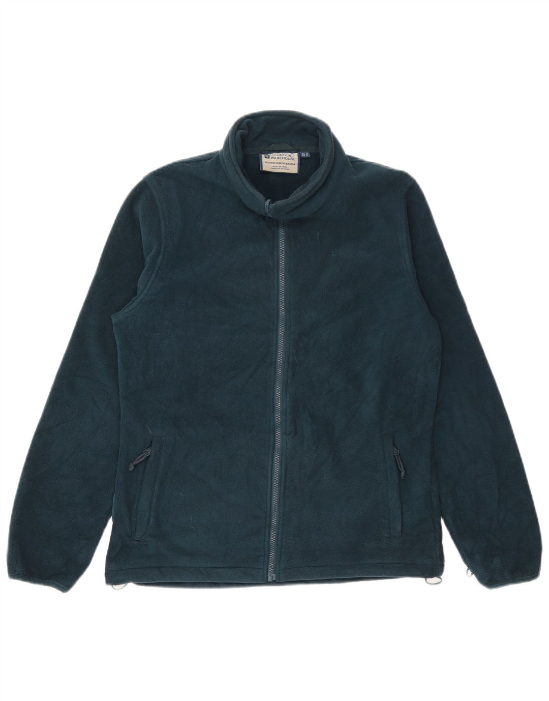 Mountain Warehouse Dame Liner Fleecejakke UK 12 Medium Green Polyester