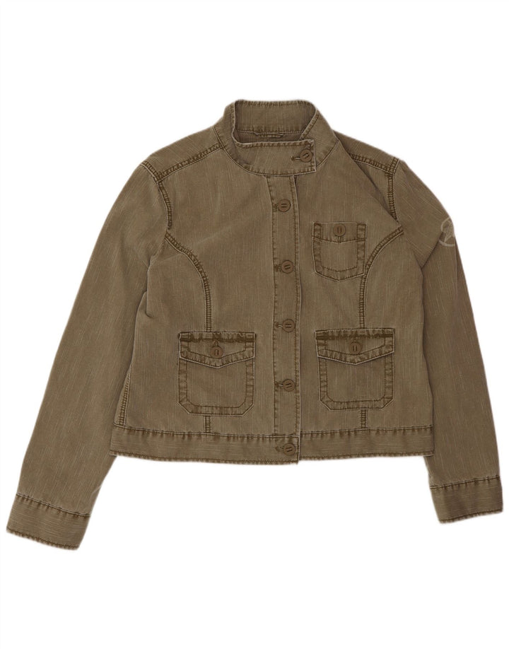 CONVERSE Utility-jakke til kvinder UK 18 XL Khaki Bomuld