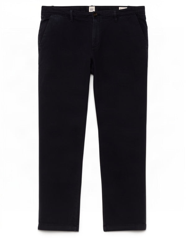 Gap Womens Girlfriend Slim Chino Bukser US 14 XL W36 L27 Marineblå Bomuld