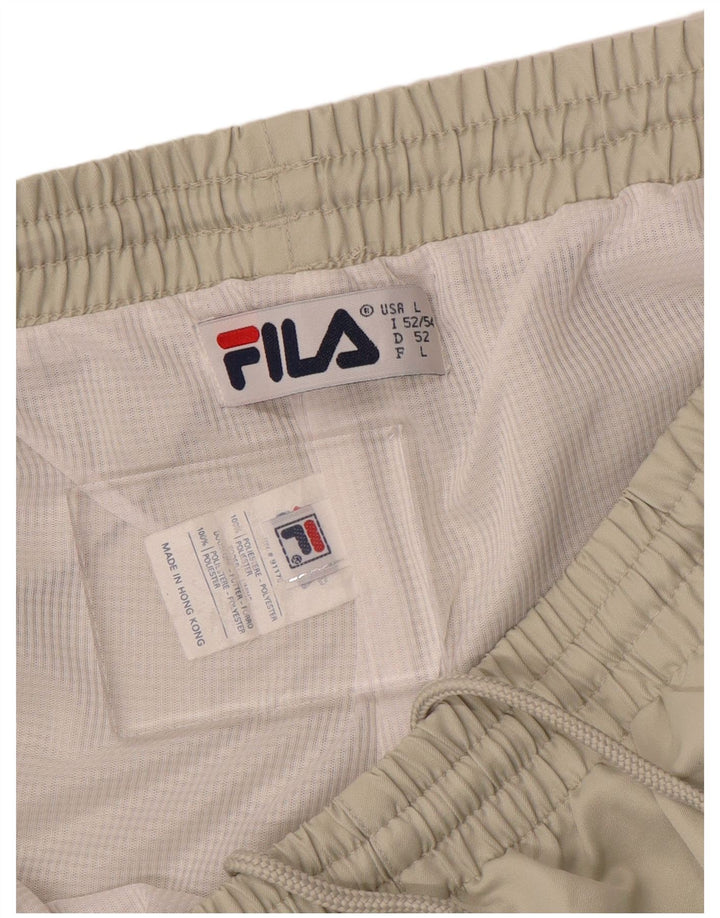 FILA Træningsdragt til mænd Joggers Large Beige Polyester
