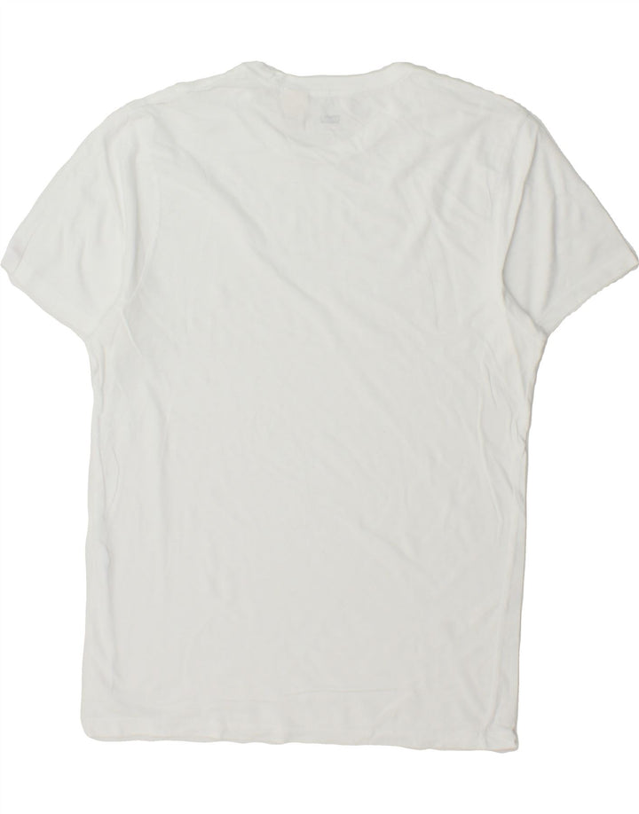 LEVI'S Mens T-Shirt Top Small White Vintage Levi's and Second-Hand Levi's from Messina Hembry 