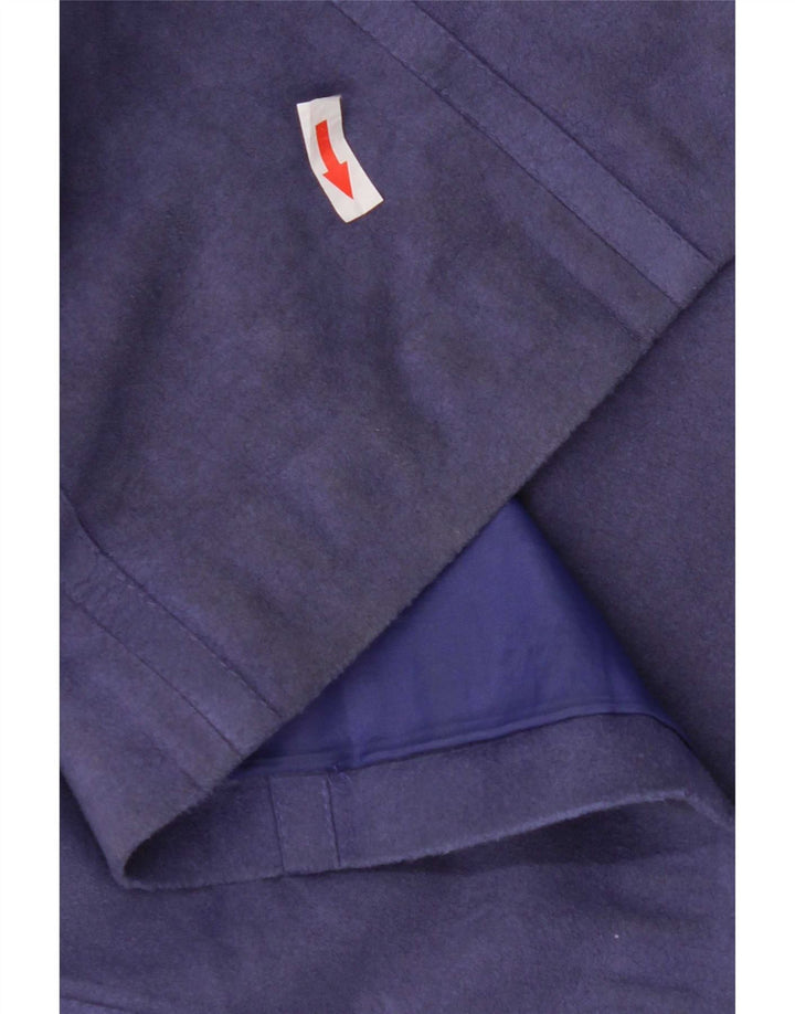 Cojana Dame imiteret ruskind Overfrakke UK 12 Medium Lilla Polyester