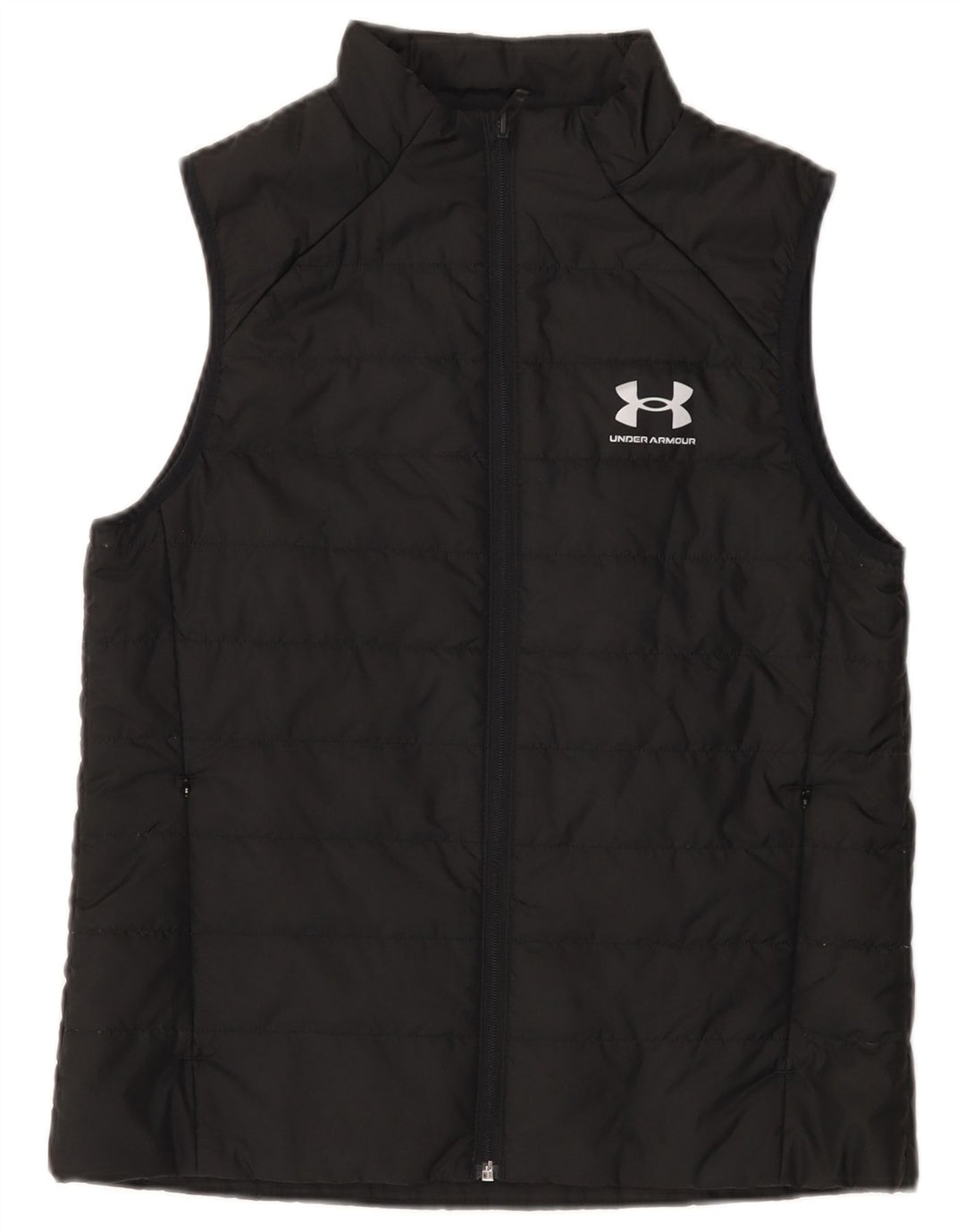 Under Armour Womens Polstret Gilet UK 14 Medium Black Polyester