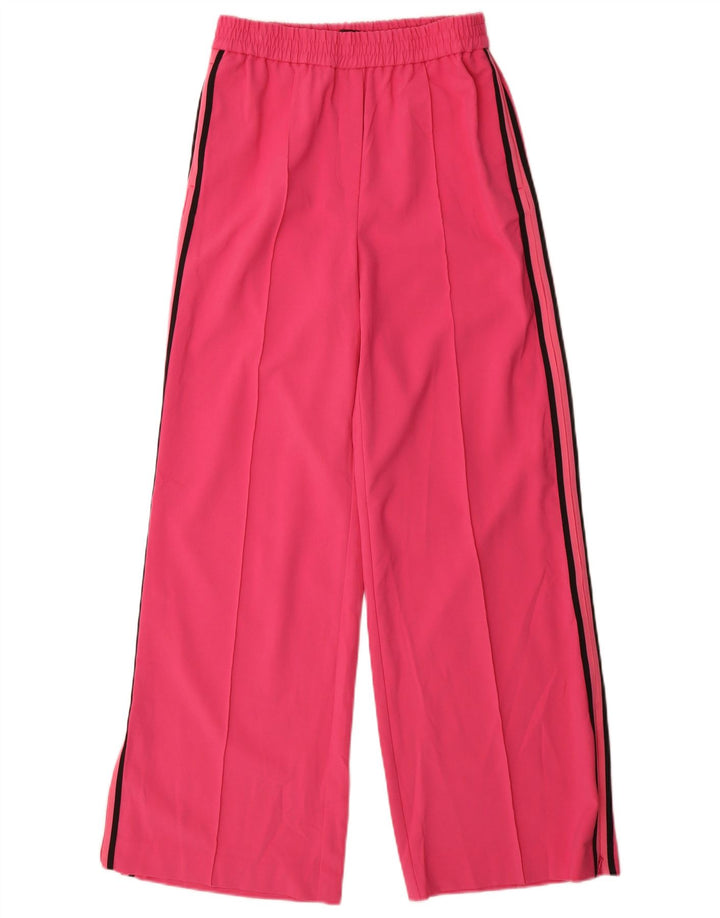 Marks & Spencer Træningsdragtsbukser til kvinder UK 10 Small Pink Polyester