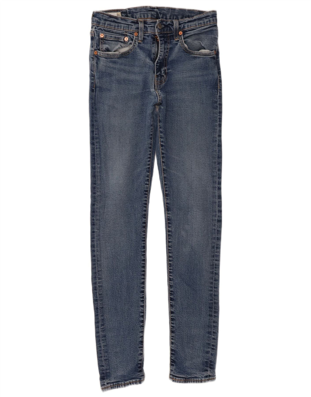 Levi's skinny jeans til kvinder W31 L32 blå bomuld