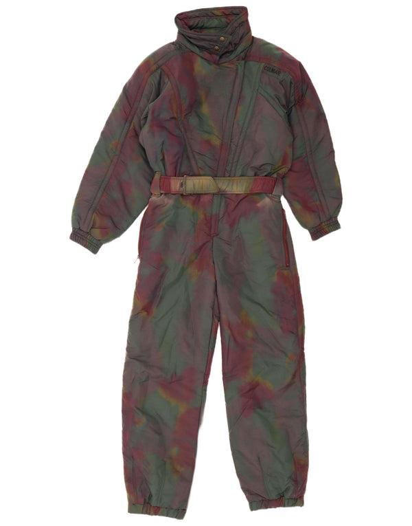 Colmar Dame Ski Jumpsuit IT 46 Large Multicolor Tie Dye